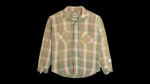 Gallery Dept. Marley Flannel Shirt Light Green