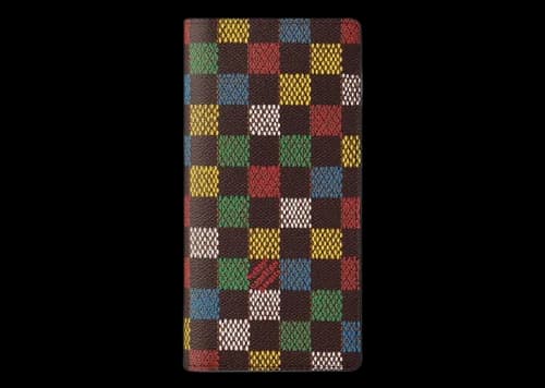 Louis Vuitton Brazza Wallet LV Vers Damier Ebene Multicolor