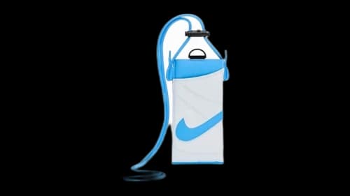 Nike Premium Phone Crossbody Bag Blue/White