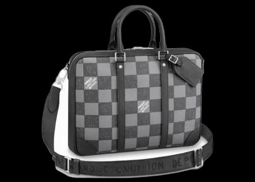 Louis Vuitton Sirius Briefcase Graphite