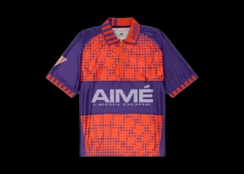 Aime Leon Dore x New Balance Sport Zip Polo Purple/Orange