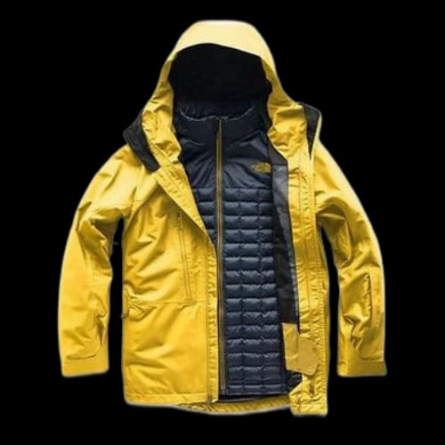 THE NORTH FACE Mens ThermoBall Snow Triclimate Jacket 'Yellow'