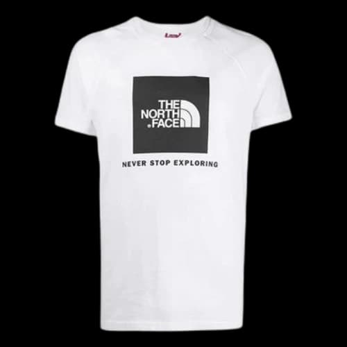 THE NORTH FACE Logo Short Sleeve White