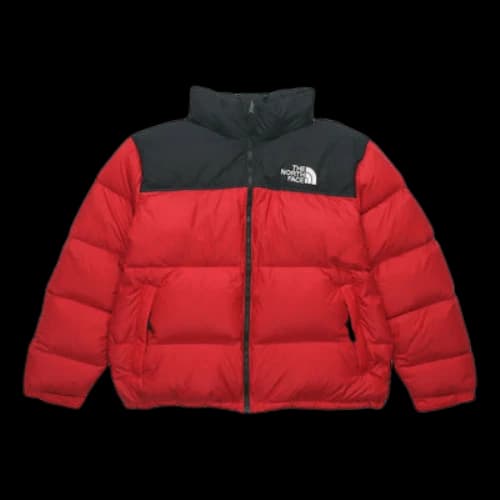 THE NORTH FACE Nuptse Jacket 700 'Red Black'