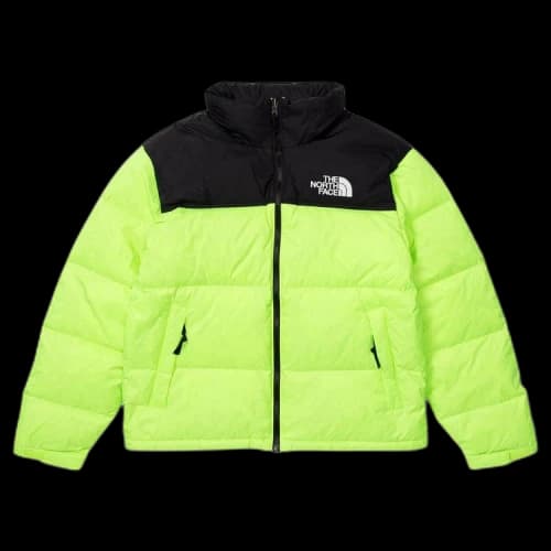 The North Face 1996 Retro Nuptse Jacket 'Safety Green/Black'