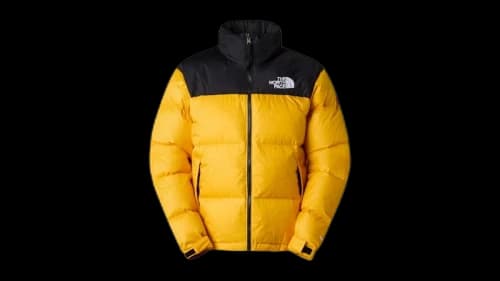 The North Face 1996 Retro Nuptse Jacket Summit Gold/TNF Black-Recycled Down