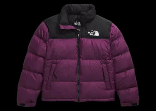 The North Face 1996 Retro Nuptse Jacket Black Currant Purple