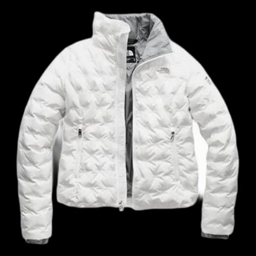 THE NORTH FACE Hollow Out Short Jacket White
