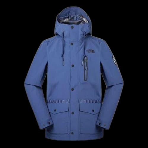 THE NORTH FACE Multiple Pockets Hooded Jacket Blue