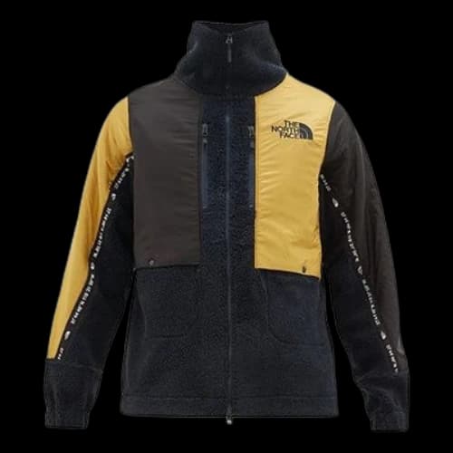 THE NORTH FACE X KAZUKI Colorblock High Collar Long Sleeves Jacket Yellow