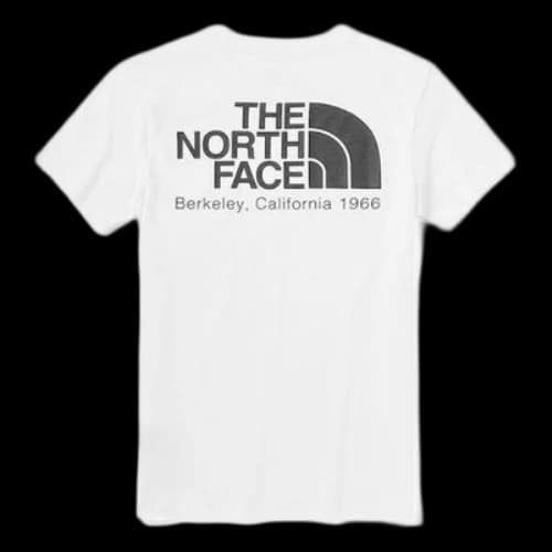 THE NORTH FACE Pocket Logo Short Sleeve Version White