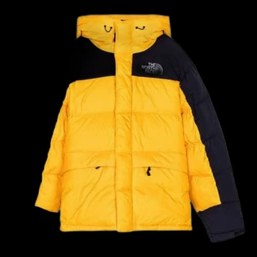 THE NORTH FACE DOWN PARKA Nuptse Jacket 'Yellow Black'