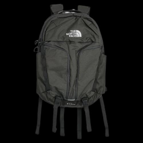 The North Face Surge Backpack 'Asphalt Grey Light Heather/TNF Black'