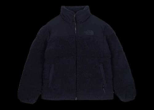 The North Face High Pile Nuptse 600-Fill Recycled Waterfowl Down Jacket Aviator Navy