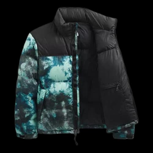 THE NORTH FACE PRINTED 1996 RETRO NUPTSE Jacket 'WASABI ICE DYE PRINT'
