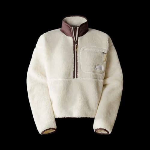 The North Face Extreme Pile Pullover 'Gardenia White/Coal Brown'