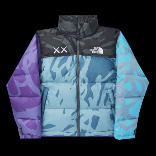 The North Face x KAWS Retro 1996 Nuptse Jacket 'Monterey Blue'