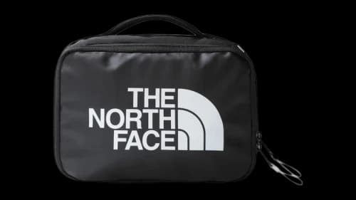 The North Face Base Camp Voyager Dopp Kit Bag Black/White/NPF