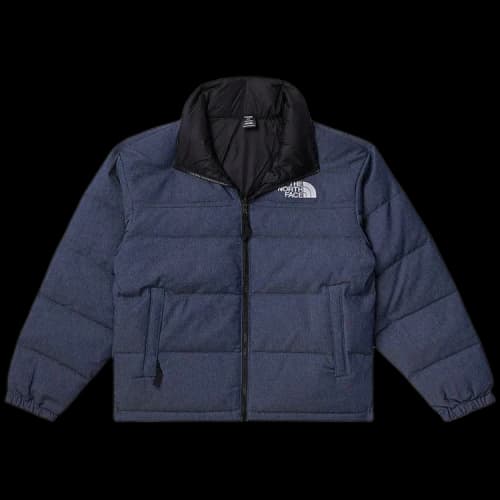 The North Face 92 Reversible Nuptse Jacket 'Denim Blue/TNF Black'