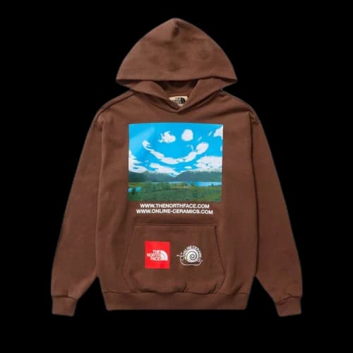 The North Face x Online Ceramics Hoodie 'Brown'