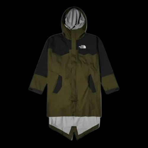 THE NORTH FACE x Undercover Packable Fishtail Parka 'Forest Night Green Tnf Black'