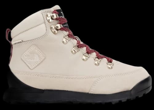 The North Face Back To Berkeley IV Leather Waterproof White Dune Black (Women's)
