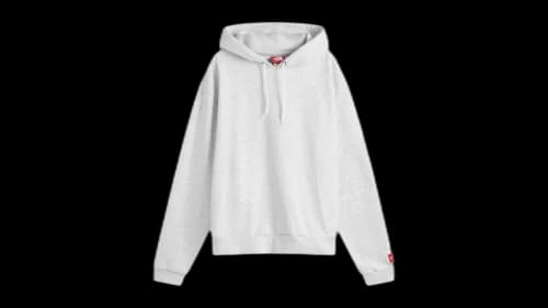 The North Face Red Box Hoodie TNF Classic Grey Heather