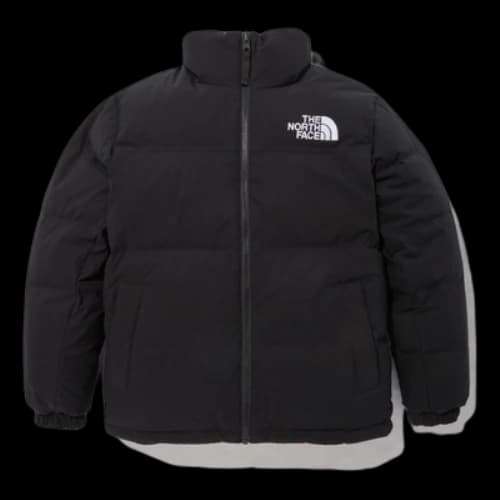 THE NORTH FACE Logo Winter Puffer Jacket 'Black'