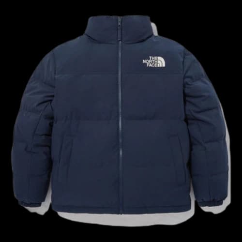 THE NORTH FACE Logo Winter Puffer Jacket 'Navy'