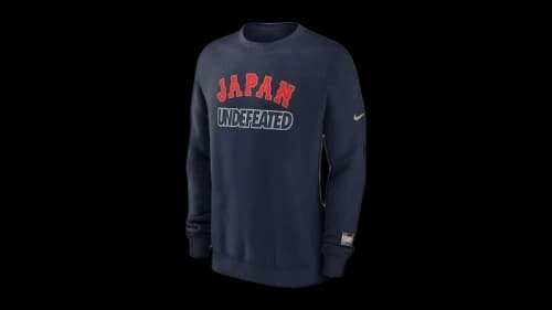 Fanatics x World Baseball Classic x Undefeated Japan Crewneck Navy