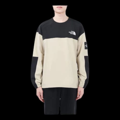 THE NORTH FACE Albany Crewneck Logo Sweater 'Beige'