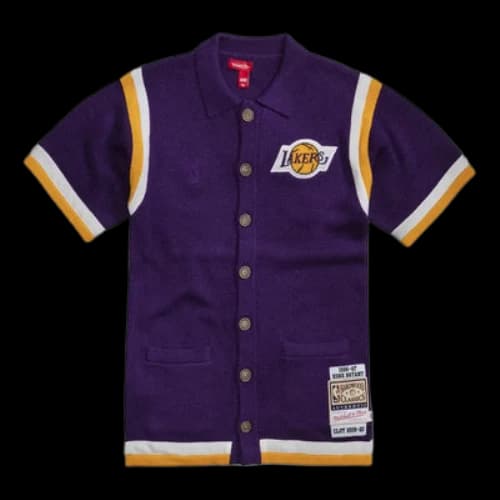 Mitchell & Ness x CLOT NBA LA LAKERS Shooting Shirt 'Kobe Bryant'