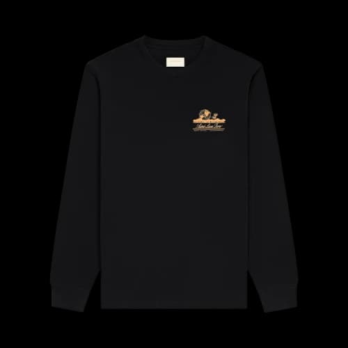 Aimé Leon Dore Long-Sleeve Unisphere Tee 'Jet Black'