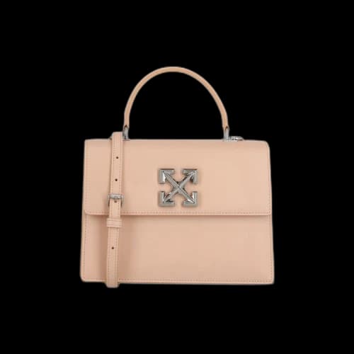 Off-White Jitney 2.8 Leather Shoulder Bag 'Peach Orange'