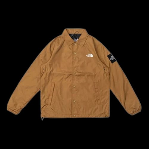 THE NORTH FACE Logo Coach Jacket Unisex Khaki