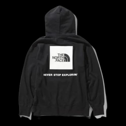THE NORTH FACE Unisex Back Square Logo Sweatshirt Black