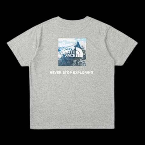 THE NORTH FACE Unisex Yosemite Logo Printing Grey/White