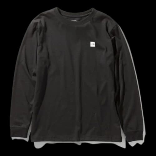 THE NORTH FACE L/S Small Box Logo Tee Unisex Black