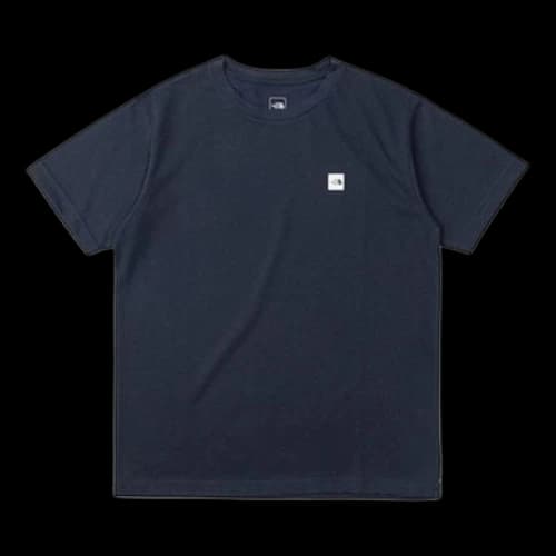 THE NORTH FACE Small Logo Short Sleeve Couple Style Navy Blue