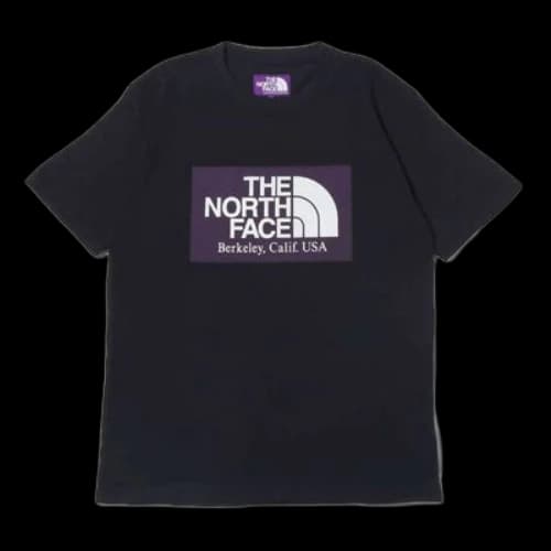 THE NORTH FACE Unisex PURPLE LABEL H/S Tee Short-sleeved Black