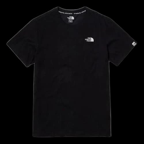 THE NORTH FACE Unisex Label Floras Logo Printing Tee Black