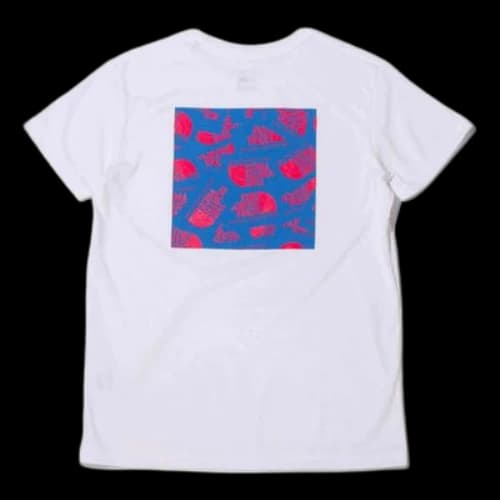 THE NORTH FACE S/S Sticker Halfdome Tee Logo Tee