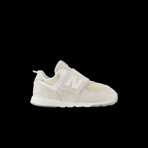 New Balance 574 Hook & Loop Toddler Wide 'Moonbeam Bone'