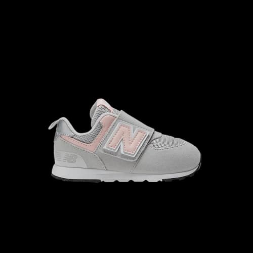 New Balance 574 New-B Hook & Loop Toddler Wide 'Rain Cloud Pink Haze'