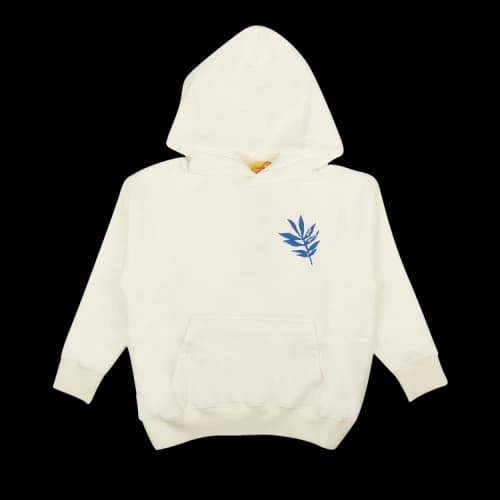 Off-White Kids Leaf Logo Hoodie 'White'