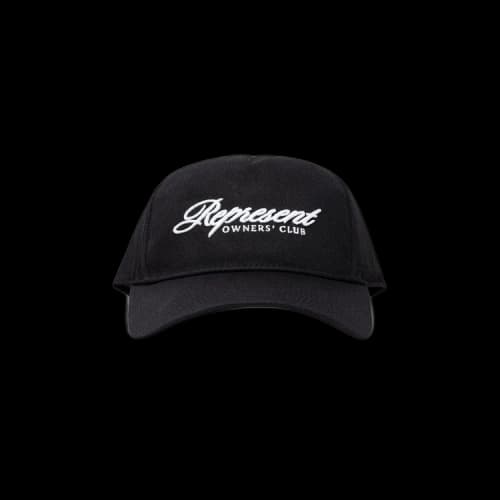 Represent Clo Owners Club Script Cap 'Black'