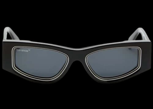 OFF-WHITE Andy Sunglasses Black/Dark Grey