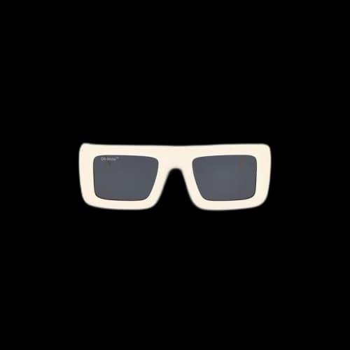 Off-White Leonardo Sunglasses 'White/Dark Grey'