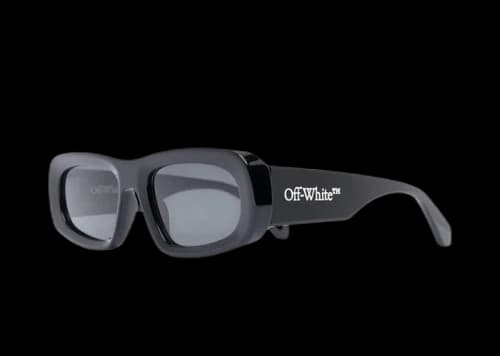 OFF-WHITE Austin Sunglasses Black/Dark Grey (OERI065S23PLA0011007)