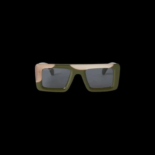 Off-White Seattle Sunglasses 'Green/Dark Grey'